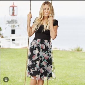LC Lauren Conrad tshirt floral dress